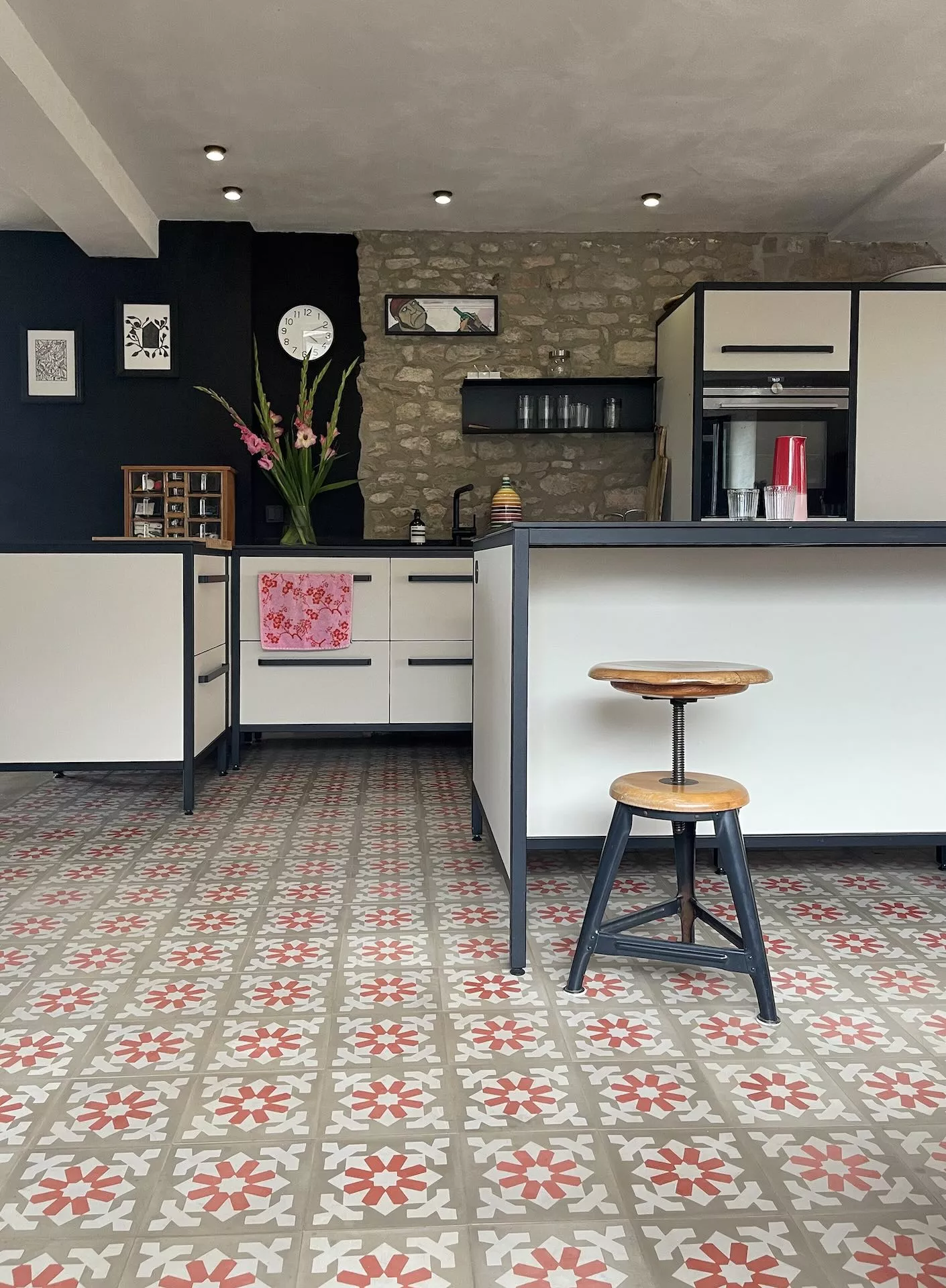 Zementfliese N° 13432